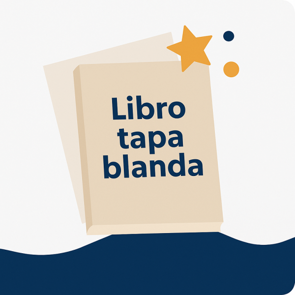 Libro tapa blanda