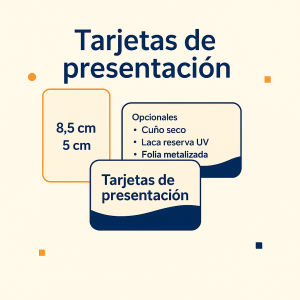 Tarjetas de presentación